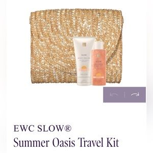 EWC Summer Oasis Travel Kit with Body Polish & Shimmer Body Oil. Brand New